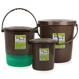 동림 음식물 쓰레기통 수거통 냄새차단 음쓰통