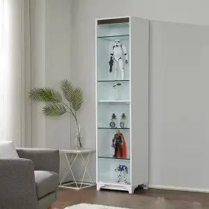 프렌즈 400-6단 유리 장식장 피규어 진열장 거실 수납