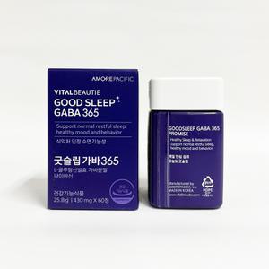 바이탈뷰티 굿슬립 가바365 430mg x 60정 1개-