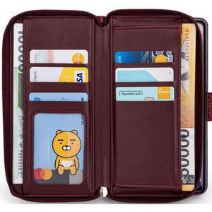 [미마] 빈센트 지퍼 지갑 케이스 갤럭시노트20 N981N