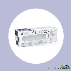 브라운 체온계 전용 렌즈필터캡 1개 (20p) IRT-6030 6510 6520 캡커버 위생 리필용 V