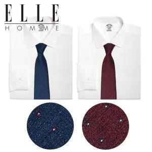 갤러리아 [ELLE HOMME] 엘르옴므 혼주/상견례 넥타이 세트 지퍼/자동 람빅