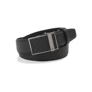 [갤러리아] 25FW 남자 베노베로 소가죽 흑유광 자동 벨트 BLF1B1151K1O