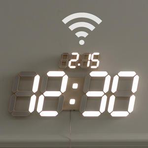 플라이토 와이파이 인테리어 3D LED 벽시계 38cm 데이즈 / 포토구매평