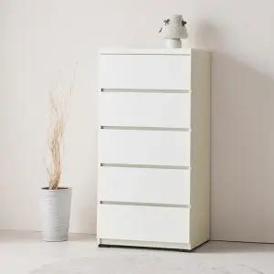 헤이즈 서랍장 E0 속깊은 5단서랍장 600