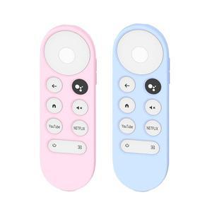 구글 크롬캐스트 4세대 리모컨 전용 보호 콘 셋톱박스 케이스 OTT 커버 실리콘 컬러