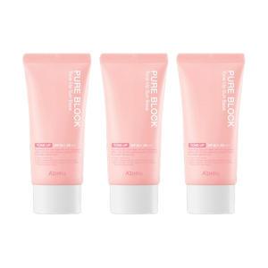 어퓨 퓨어 블록 톤업 선 베이스 이엑스(EX), 50ml, 3개