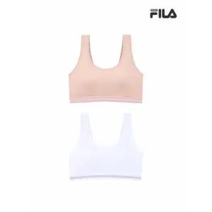 [하프클럽/휠라 언더웨어]에센셜 브라탑 2종 택1 (FI4ITF6661FWHI_2SKU)