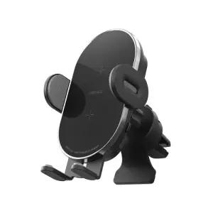 아이로드 듀얼코일 차량용 무선충전 거치대 15W 핸드폰 고속무선충전기