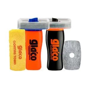 소프트99 글라코 슈퍼비딩 발수코팅제+유리 유막제거제 2종세트 (DX+G47)