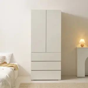 [초특가] 트리플 아델라 LPM 키큰장_푸시 800 3단서랍 옷장