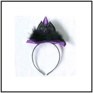 [XB986181_47]할로윈파티 소품 퍼플벳 마녀모자 머리띠 소품