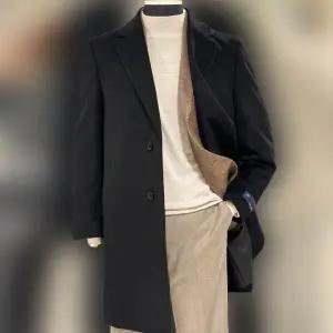 [레노마](천안아산점)(초특가) 25FW  겨울 울 혼방 체스터코트  2종 1택 ( 블랙,딥 그레이 )