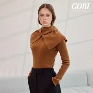 [역시즌 사상최저가]고비(GOBI) 캐시미어 100 바라클라바 후드숄