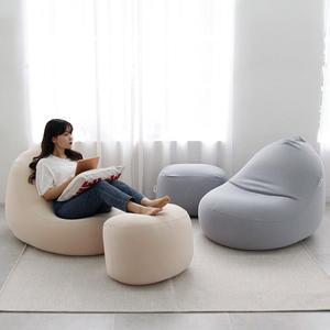 폴랑 물방울 빈백 소파 1인용 쿠션 카페 독서의자 원룸 자취방 거실 패브릭 쇼파