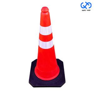 무거운 칼라콘 (보강덮개 결합) 주차콘 공사 도로 주차금지