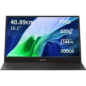 빅트랙 40.89cm FHD IPS 144Hz 휴대용 모니터 161PM01