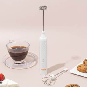 비바니 무선 전동 우유거품기 휘핑기 미니 가정용 충전 핸드 휴대형 라떼