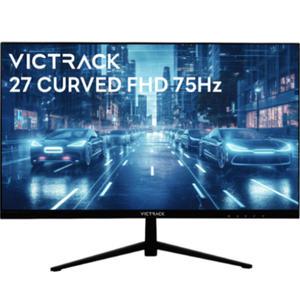 빅트랙 68.58cm FHD 리얼 75Hz 커브드 모니터, 27CM7501 (무결점),블랙