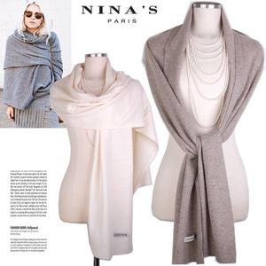 [니나스파리]200cm_메리노울캐시미어 숄머플러(N4S127)