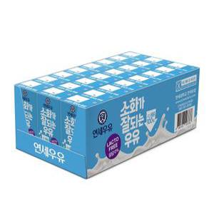 연세우유 소화가잘되는멸균우유190ml x 24 코스트코