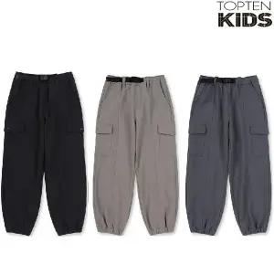 [탑텐키즈](대구신세계)24년FW  남아) 허리 벨트 카고 기모 조거팬츠 MKE4PP1013