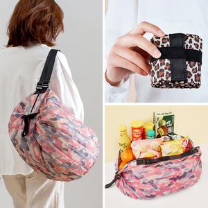 접이식 장바구니 캐리어 장바구니 휴대용 시장가방 숄더백 에코백 답례품 보조가방 폴딩백 쇼핑백 여행용 마트 시장바구니 아코디언