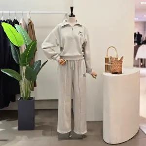 [대구백화점] [4CUS]반집업 카라넥 와이드 팬츠 세트(FW4L9ST5049)