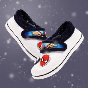 1+1 [PWX]스파이더맨 네비폼털 벨크로방한실내화(NV)