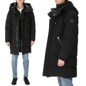 앙투안 로고 ANTOINE BLACK 남성 롱패딩 패딩 점퍼