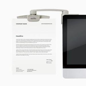 엑토 거북목 방지 LCD CRT겸용 모니터 용지 클립 SPC-07 SPC-08