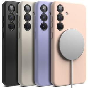 갤럭시S25 플러스 맥세이프 케이스 링케 실리콘 마그네틱 풀커버