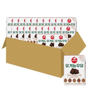 서울우유 멸균 초코 유기농우유 120mlx24개