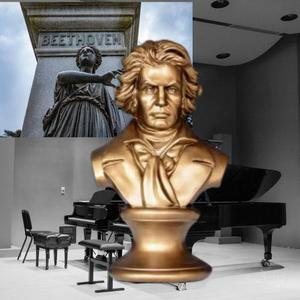 베토벤장식 소품 베토벤흉상 장식품 석고상 음악가 데스크탑 조각상