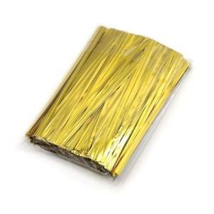 ARI 720개 H0436 아리랑과학 금색 컬러타이 빵끈 10cm (WFGILF0)