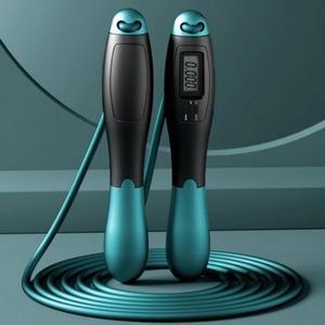 메이트 홈트줄넘기 카운트 블랙그린 줄넘기 (WFGRFB7)