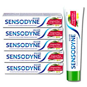 센소다인 오리지널 플러스 치약 100g 6개