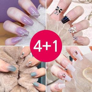 [셀러허브]4+1 네일팁 패디팁 셀프젤네일 네일스티커 패디큐어 네일아트 셀프네일 모음 (S26797449)