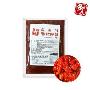 (다인) 속초식 명태회무침 1kg _ 명태71% 초무침 업소용 회냉면