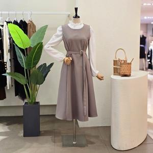 [대구백화점] [4CUS]민소매 A라인 벨티드 원피스(FS5A3OP30991)