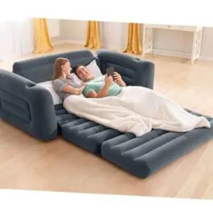 [셀러허브 패션][JHQS9RTD_4B]더블 소파베드 공기침대 원룸소파베드