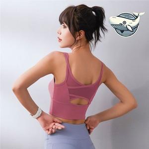 편안한 운동복 크롭탑 브라탑 필라테스 요가웨어 (WFH2SK7)