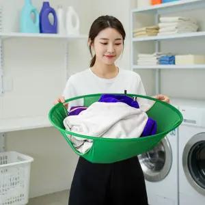 이지런드리버킷 건조기 세탁물 빨래 이동 바구니 런드리 버킷