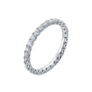 갤러리아 랩 다이아 가드링 반지 랩그로운 2.0mm 14K