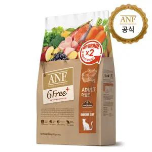 ANF 식스프리플러스 인도어 캣 어덜트 5.6kg