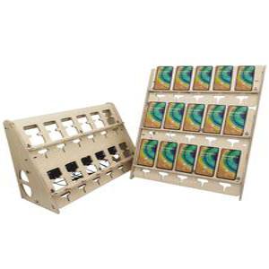 휴대폰 멀티 거치대 핸드폰 1인방송장비 코인 2단 56칸 테블릿 매크로 촬영 받침랙