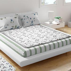 한일생명과학 극세사 무자계 전기매트 전기요 탄소 전자파 없는 EMF 매트 1인용 2인용 싱글 더블