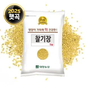 대한농산 국산 찰기장 1kg 1봉 / 25년산 잡곡