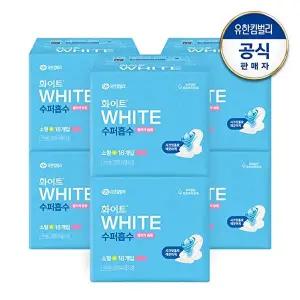 [화이트]화이트 수퍼흡수 소형 18매x6