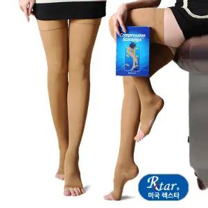 렉스타 압박스타킹 / 20-30mmHg - 강압 / 밴드스타킹(부드러운재질) / 제품번호 265(발가락 노출형)